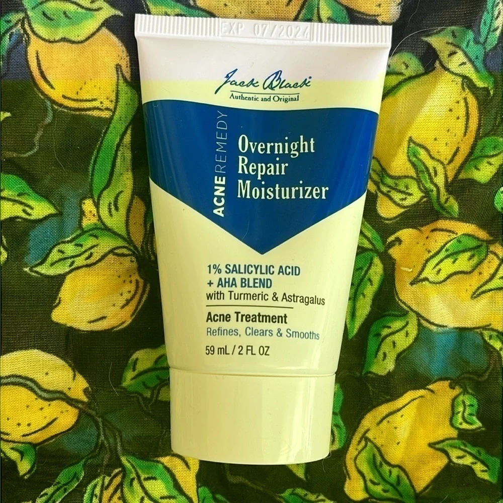 Brand New Jack Black All-Over Wash Resurfacing Pads Overnight Repair Moisturizer